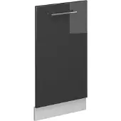 Vicco Fame-Line Vaatwasserfrontpaneel – 45 cm zonder werkblad Antraciet Hoogglans