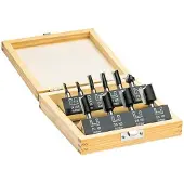 Bouwsales Stehle Groeffreesset 10-delig 4-20mm x schacht 8mm