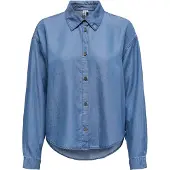 ONLY Blouse 'ONLCharis' blauw denim