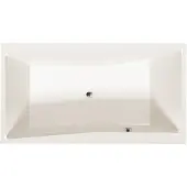 Sapho Rechthoekig Ligbad Quest 180x100x49 cm Gebroken Wit