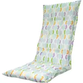 Madison Tuinstoelkussen Trivia Mint Natural Hoge Rug (123 x 50 cm)