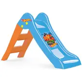 Hot Wheels glijbaan 70x111x47 cm blauw/oranje