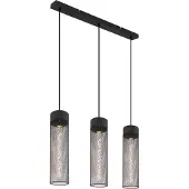 Globo 3-lichts hanglamp Hans zwart
