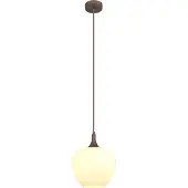 Globo Bruine hanglamp Maxy 1-lichts Ø 24cm