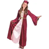 Muovijalelu Kinderkostuum Renaissance koningin