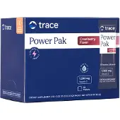 Trace Minerals - Elektrolyt Stamina Power Pak, Cranberry - 30 zakjes