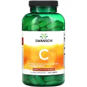 Swanson Health gebufferde vitamine C met bioflavonoïden 1000 mg 250 stuks (8 maanden)