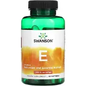 Swanson Health - Vitamine E, 1000 IE - 60 Zachte Capsules
