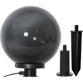 Star Trading Orby, decoratieve lichtfiguur, zwart, IP44, 1 lamp, E27, 230 V