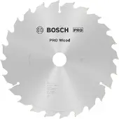 Bosch PRO Wood cirkelzaagblad, 254 x 2 x 30 mm