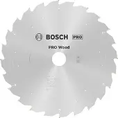Bosch 2608837727 2608837727 Hardmetaal-cirkelzaagblad 250 x 30 mm Aantal tanden: 24 1 stuk(s)
