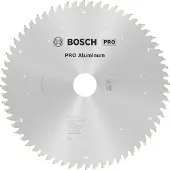 Bosch 2608837776 PRO Cordless Cirkelzaagblad - 216 X 30 X 64T - Aluminium
