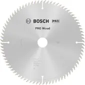 Bosch 2608640437 PRO Afkortzaagblad Voor Hout - 254 X 30 X 80T