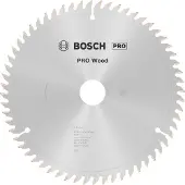 Bosch PRO Wood cirkelzaagblad, 216 x 2 x 30 mm