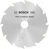 Bosch Accesorios Cirkelzaagblad Construct Wood 190 x 30 x 2,6 mm, 12 1st - 2608640633