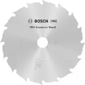 Bosch -16 9-1/4 Ronde Schijf Houten Constructie 235x2.8x30