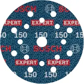 Bosch EXPERT Schuurschijf O780 met film onderlaag, 125 mm, G150, 6x - 2608902402