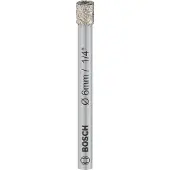 Bosch 2608599049 Glas- en keramiekboren 6 mm Gezamenlijke lengte 66 mm 1 stuk(s)