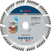 Bosch 2608615064 Standard for Universal Speed Diamanten doorslijpschijf Diameter 180 mm Boordiameter 22.23 mm 10 stuk(s)