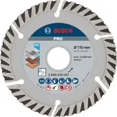 Bosch Diamantdoorslijpschijf | Standard for Universal | 115X22,23 | 10 stuks - 2608615058