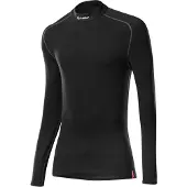 Loeffler - Turtleneck L/S Transtex Warm - Synthetisch ondergoed 50, zwart
