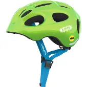 ABUS Youn-I MIPS Fietshelm Kinderen, groen Hoofdomtrek S | 48-54cm