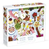 Janod - Kidult puzzel - Het familiediner - 1000 Stukjes