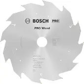 Bosch Cirkelzaagblad ACCU Standard for Wood 160x20/15.875x1.5/1.0x12T - 2608837675