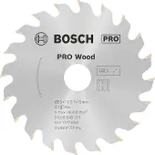 Bosch Cirkelzaagblad Optiline Wood, 85 x 15 x 1,1 mm, 20T