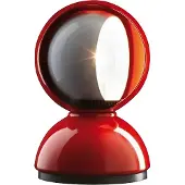 Artemide Eclisse T Tafellamp Rood - Tafellampen Staal Red - 0028030A