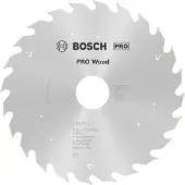 Bosch Cirkelzaagblad ACCU Standard for Wood 165x30x1.5/1.0x24T - 2608837688