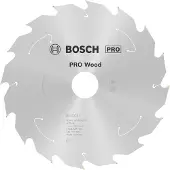 Bosch 2608837706 PRO Accu Cirkelzaagblad Voor Hout - 190 X 30 X 16T