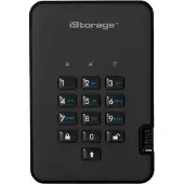 ISTORAGE diskAshur 2 Externe harde schijf (2,5 inch) USB-A 3.2 Gen 2 Zwart IS-DA2-256-1000-B