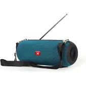 GMB Audio Draagbare BT speaker Petrol + FM Radio