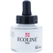 Taidepiste Ecoline inkt - 30 ml - wit 100