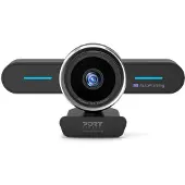 Port Designs PORT Connect - Conferentiecamera - kleur - 8,3 MP - 3840 x 2160 - 4K - USB-C - MJPEG, YUV - 5 V gelijkstroom
