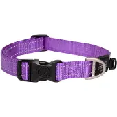 Rogz hondenhalsband Fanbelt L Paars
