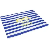 Beeztees Hondenkoelmat Hello Summer Blauw/Wit 100 x 60 x 2 cm