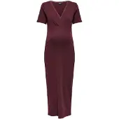 ONLY Maternity Jurk 'MIPASS' bordeaux