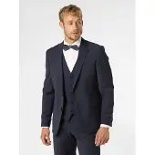 Strellson Regular fit 2-knoops colbert met wol