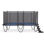 Akrobat XCITYX Rechthoekige Trampoline 430x305 cm met veiligheidsnet