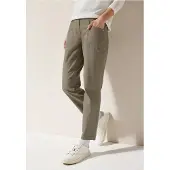 Cecil Dames Papertouch broek - Bruin - XXL