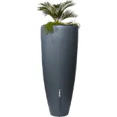 Garantia Regenton + Plantenbak 2 in 1 Antraciet - 300 liter