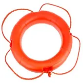 Talamex Lifebuoy 2.5kg Zilver 750 mm