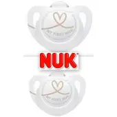 Nuk Expert | Siliconen fopspenen | 0-2 maanden | 2st. set | 0-2 maanden