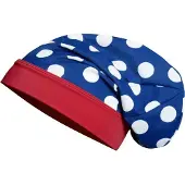 Playshoes zwem beanie zeepaardje blauw rood