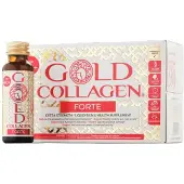 Gold Collagen Forte -5000mg gehydrolyseerd marien collageen peptiden/50 ml –20 actieve ingrediënten 10x50 ml