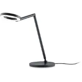 Knapstein LED-bureaulamp Tessa-T, dimbaar, zwart, Werkkamer / Kantoor, Messing, Modern, LED bureaulamp