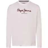 Pepe Jeans Shirt 'Eggo' navy / robijnrood / wit