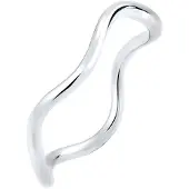 Elli Ring 'Wave' zilver